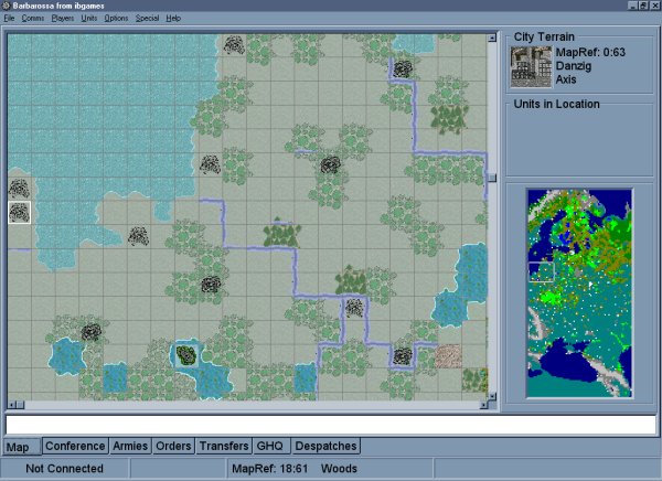 Screenshot of Barbarossa map