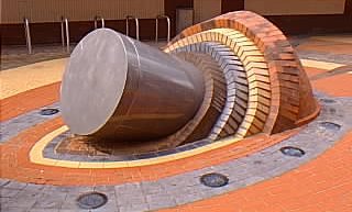 The Martian cylinder has crash-landed